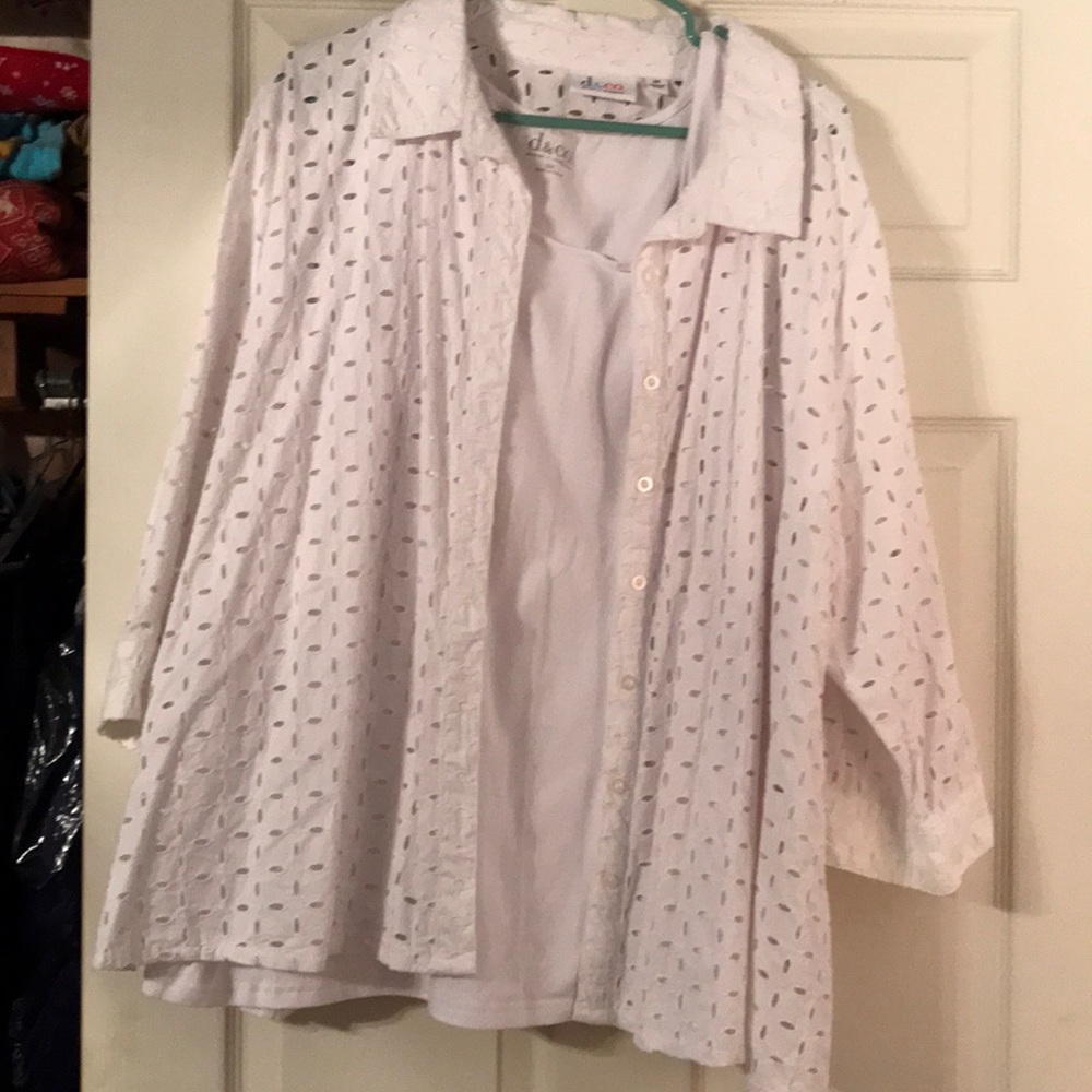 Two piece whit se from Demin/company real nice